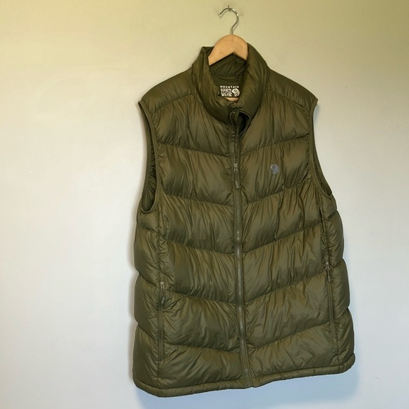 Mountain Hardwear Green Puffer Jacket Quilted Insulatation Vest - Picture 2 of 7